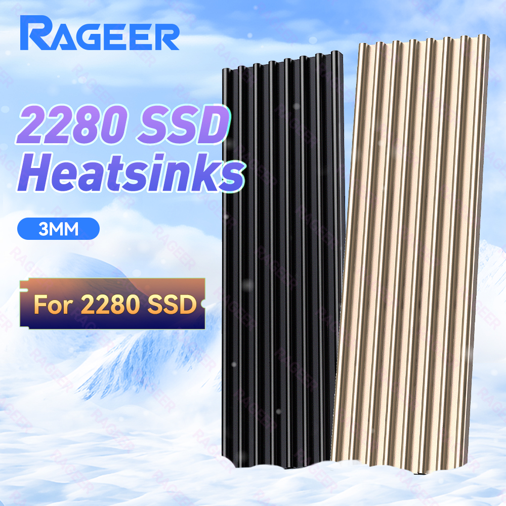 M2 Heatsink Cooler - RAGEER M.2 SSD Heatsink with Thermal