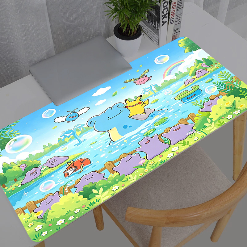 Gaming Accessories Setup - Mouse Pad Pokemon Pikachu Anime Durable