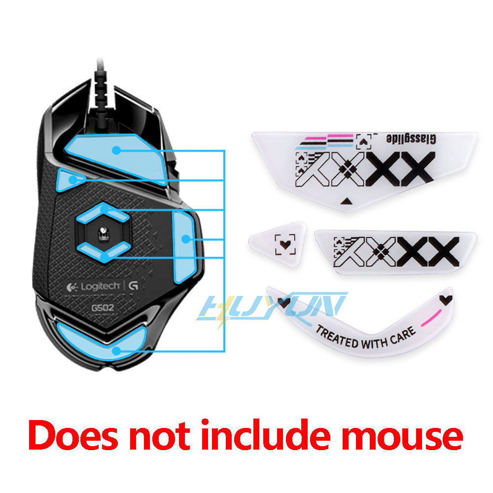 Gaming Accessories Logitech - Tempered glass foot pads are suitable