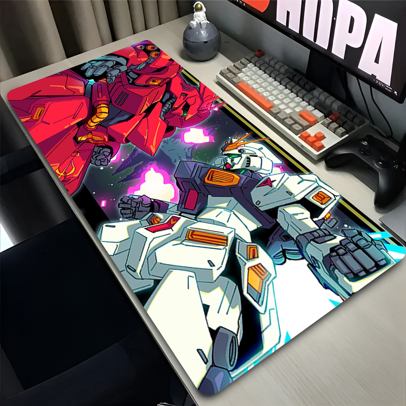 Gaming Accessories For Gaming Laptop - Hot Anime Mouse Pad M-mechanical Warrior
