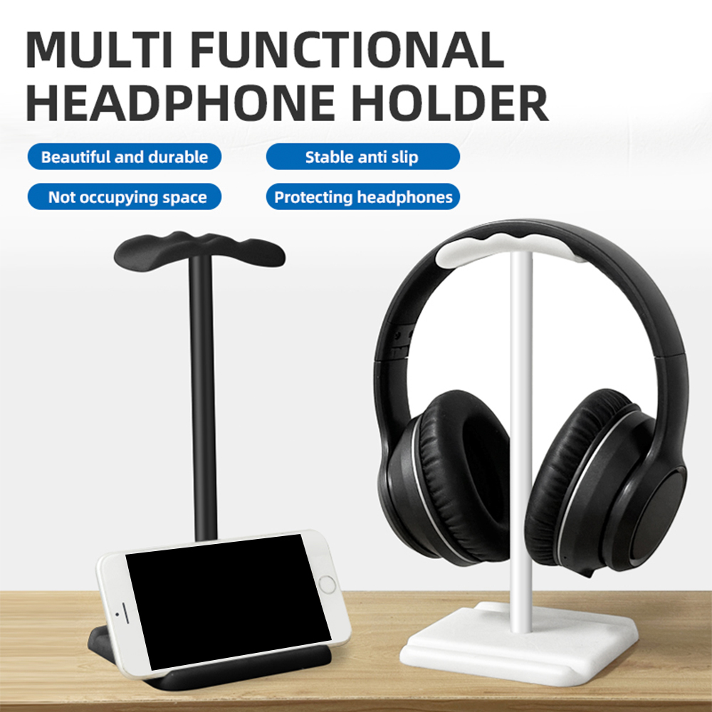 Gaming Accessories Setup - New Headphones Stand Rack Non-Slip Headset