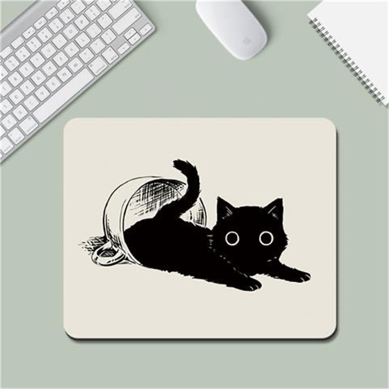 Gaming Accessories Setup - Mouse Mat Cat Mause Pad Cute