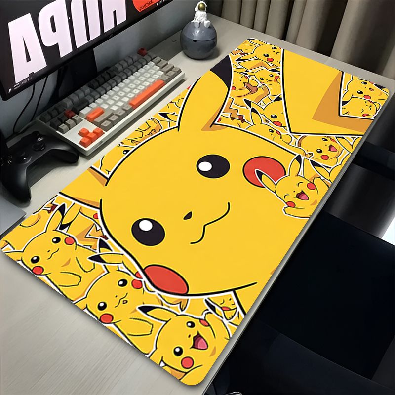 Gaming Accessories For Gaming Laptop - Mouse Pad P-pokemon Pikachu Computer Gaming