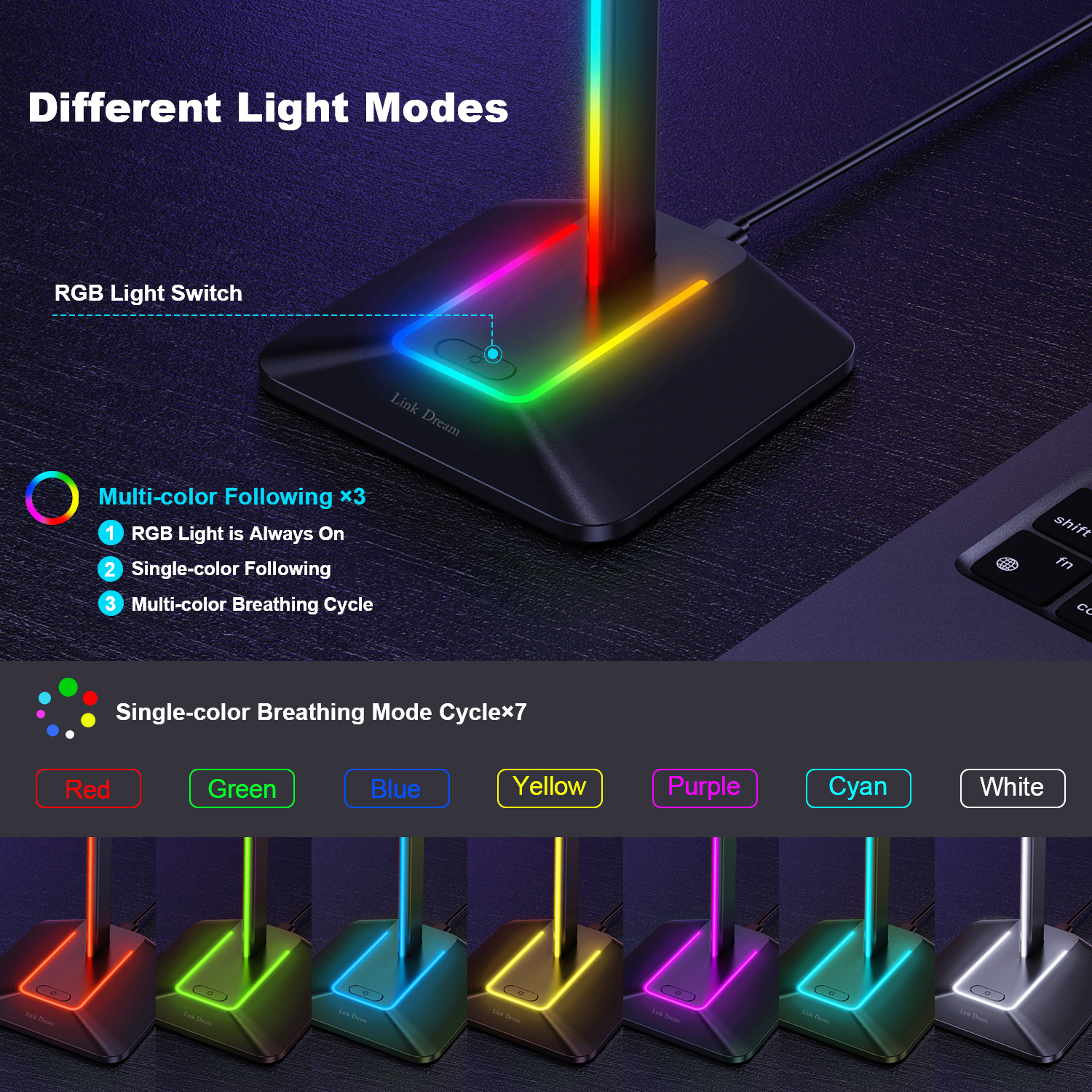 New Bee Z8 RGB Headphones Stan - Gaming Equipment Accessories recensie en prijs