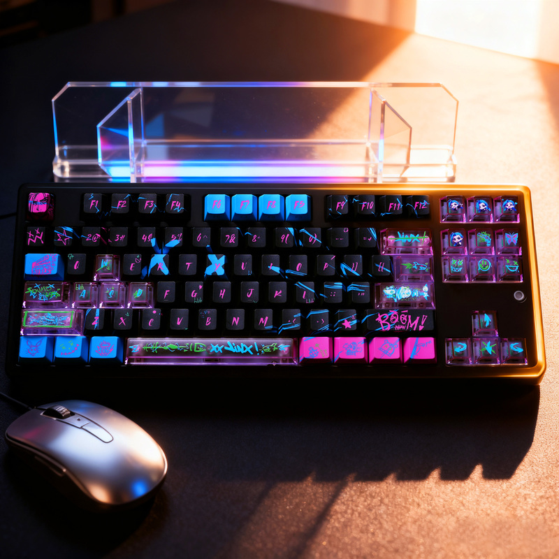 Jinx Anime Theme Keycaps Mecha - Gaming Accessories To Gift recensie en prijs