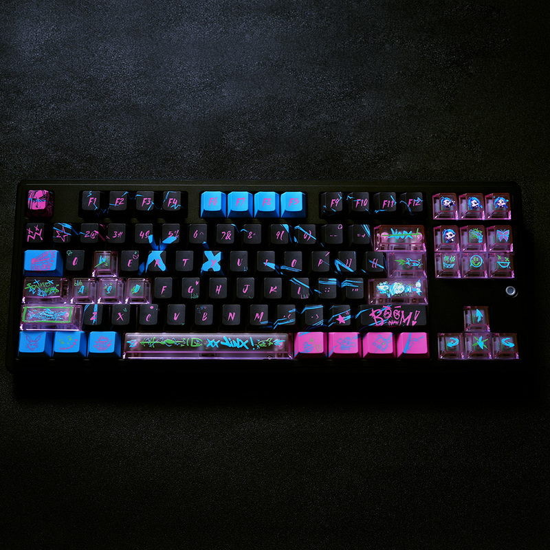 Jinx Anime Theme Keycaps Mecha - Gaming Accessories To Gift recensie en prijs