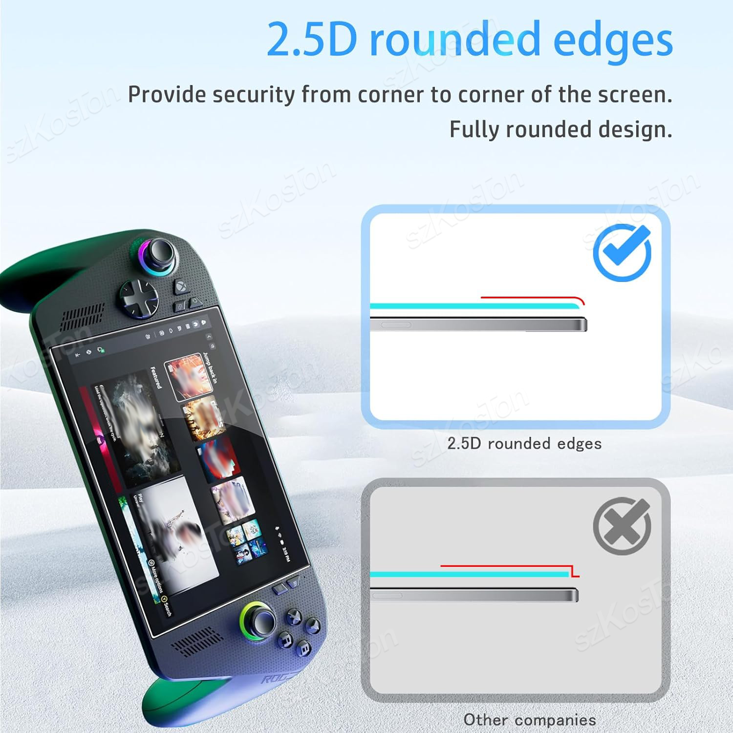 1-2 Pack 9H Tempered Glass Scr - Gaming Accessories Asus recensie en prijs