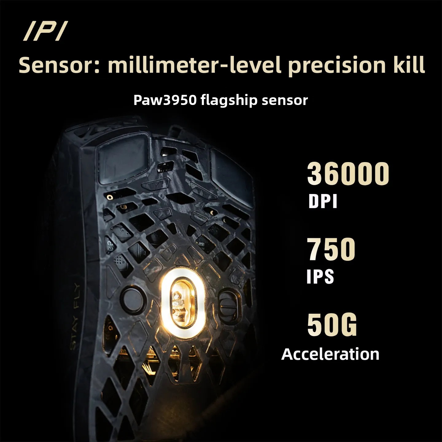 IPI STAY FLY Dual 8K PAW3950 M - Gaming Accessories To Gift recensie en prijs