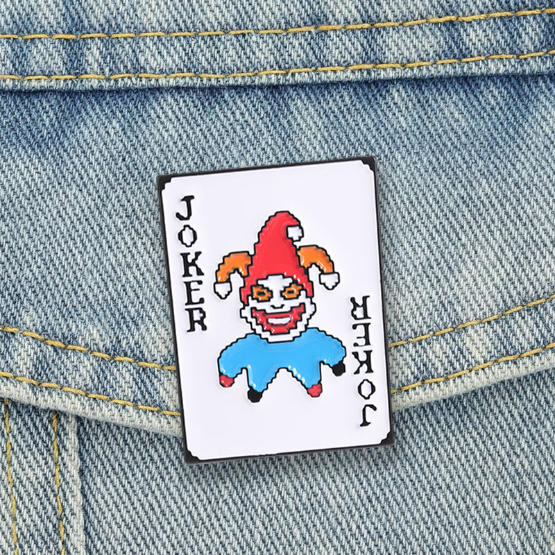 Poker Joker Enamel Pins Pixel  - Joker Gaming Accessories recensie en prijs