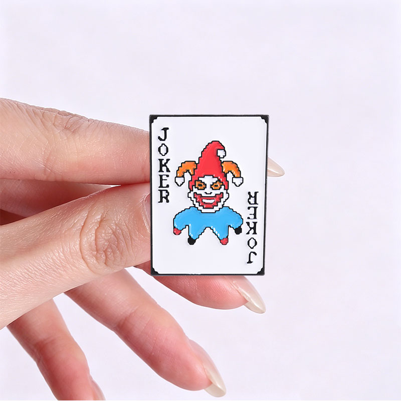 Poker Joker Enamel Pins Pixel  - Joker Gaming Accessories recensie en prijs