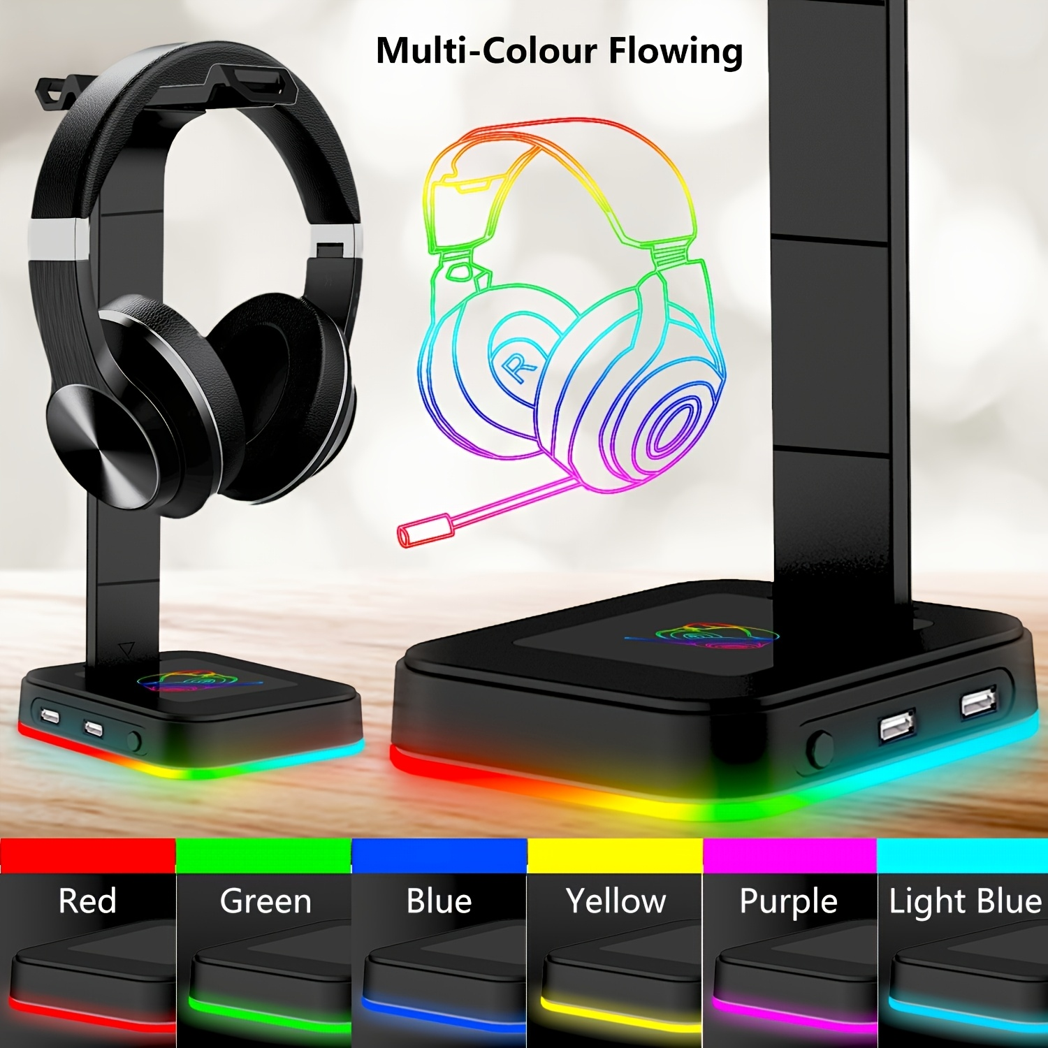 Gaming Headset Stand Adjustabl - Headset Stand Rgb recensie en prijs