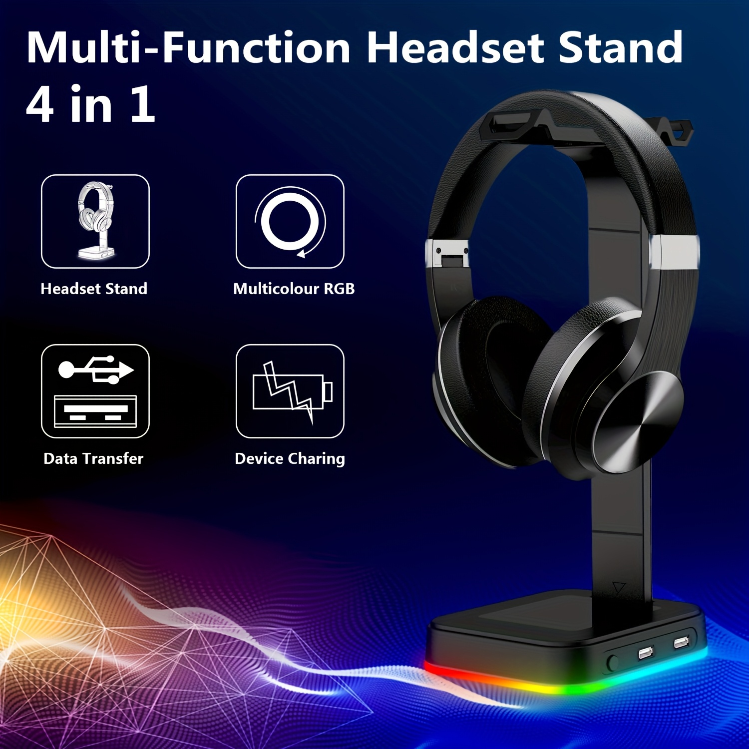 Gaming Headset Stand Adjustabl - Headset Stand Rgb recensie en prijs