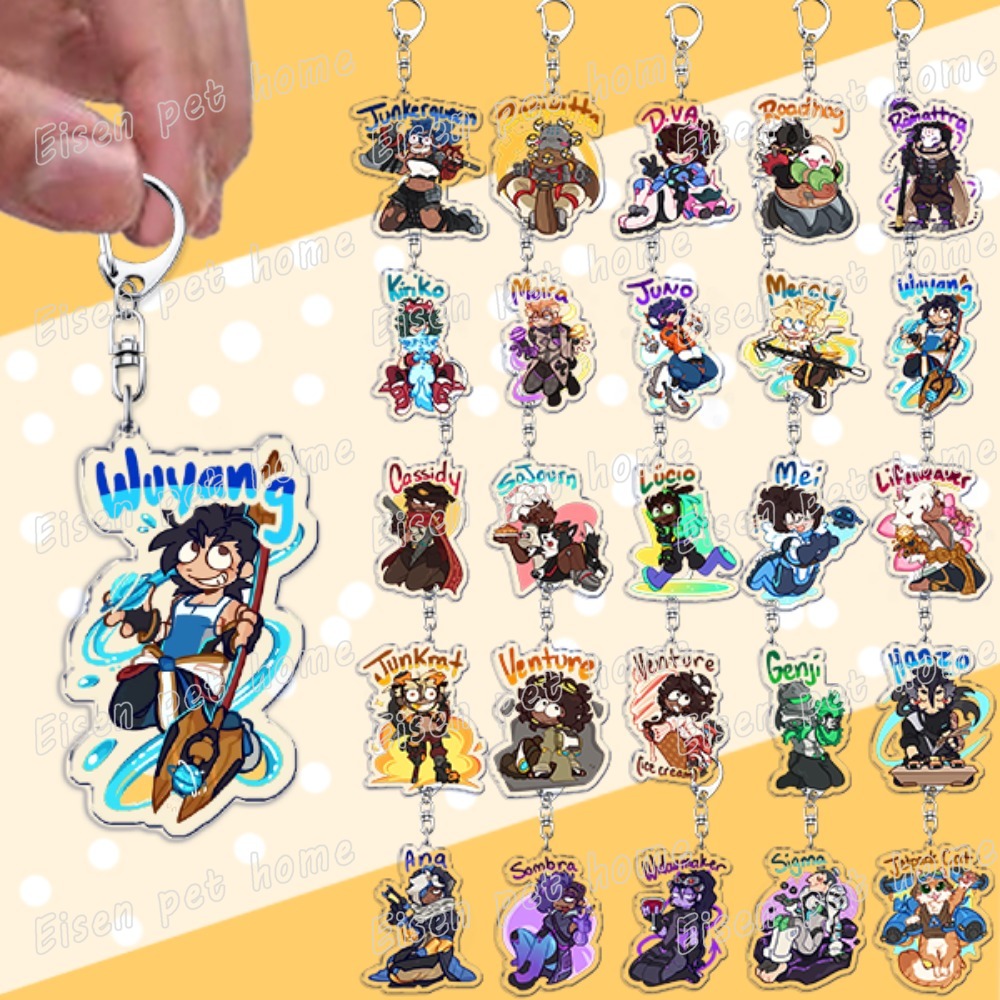 Game Ow Chibi Keychains for Wo - Gaming Accessories Bag recensie en prijs