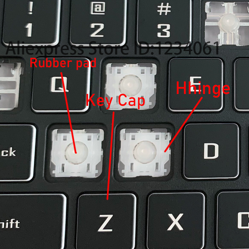 Replacement Keycap Key For Asu - Gaming Accessories Aesthetic recensie en prijs