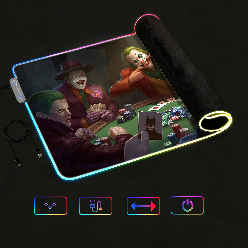 J-Joker Mouse Pad RGB LED Non- - Joker Gaming Accessories recensie en prijs