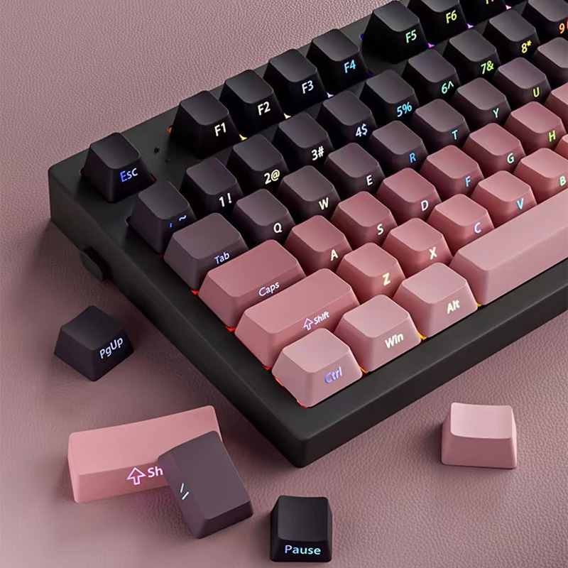 Gradient Keycaps Side Printed  - Gaming Accessories Aesthetic recensie en prijs