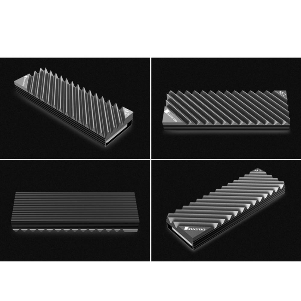 Jonsbo M2 2280 SSD Aluminum He - M2 Heatsink Cooler recensie en prijs