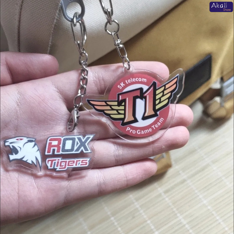 LOL Esports Team Logo Keychain - Gaming Accessories Bag recensie en prijs