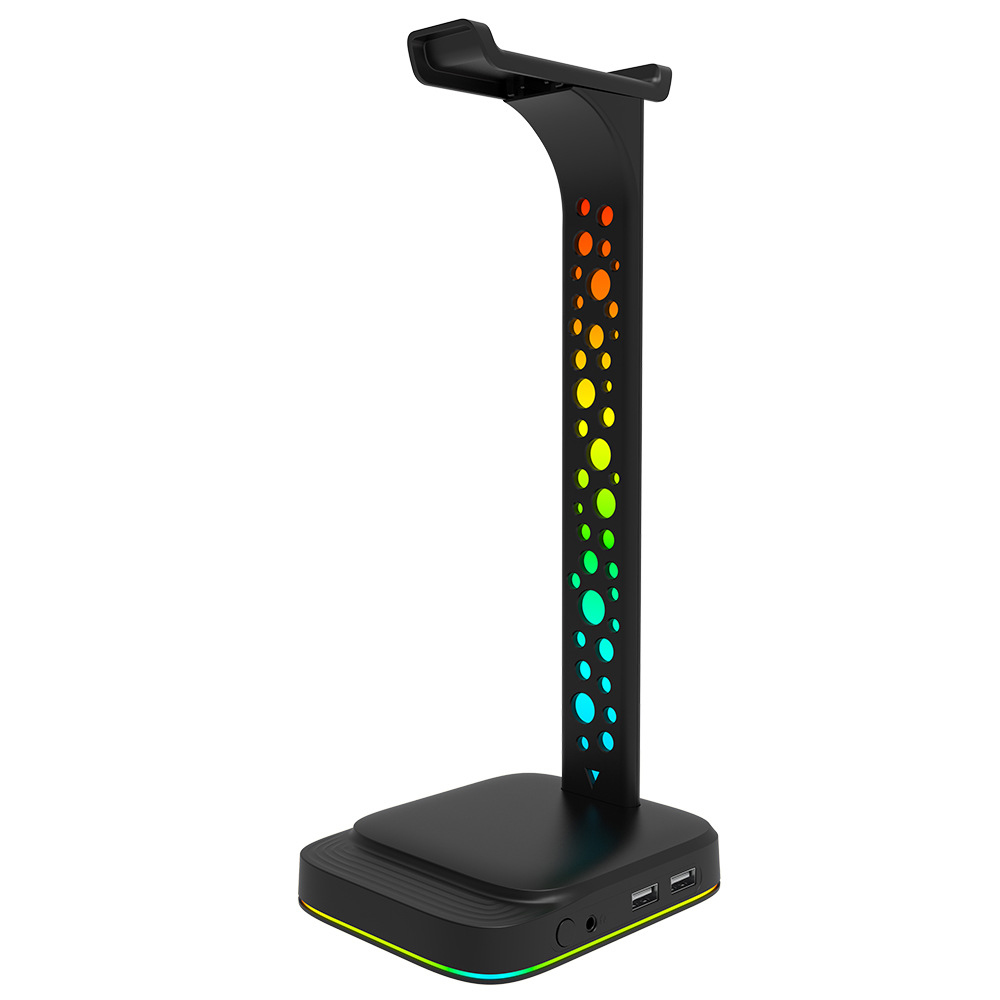 Multicolor RGB Gaming Headset  - Headset Stand Rgb recensie en prijs