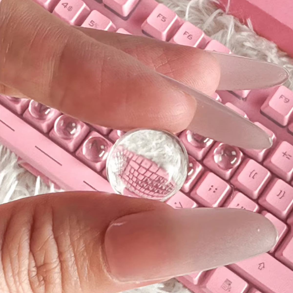 Nail Art Keyboard Key Caps for - Gaming Accessories Aesthetic recensie en prijs