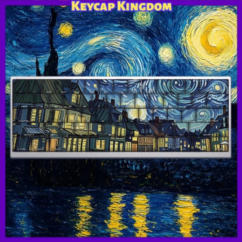 Van Gogh Starry Sky Theme Keyc - Gaming Accessories To Gift recensie en prijs