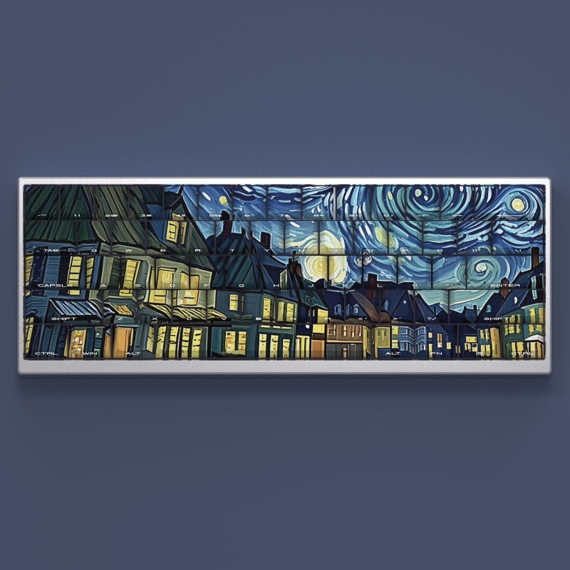 Van Gogh Starry Sky Theme Keyc - Gaming Accessories To Gift recensie en prijs