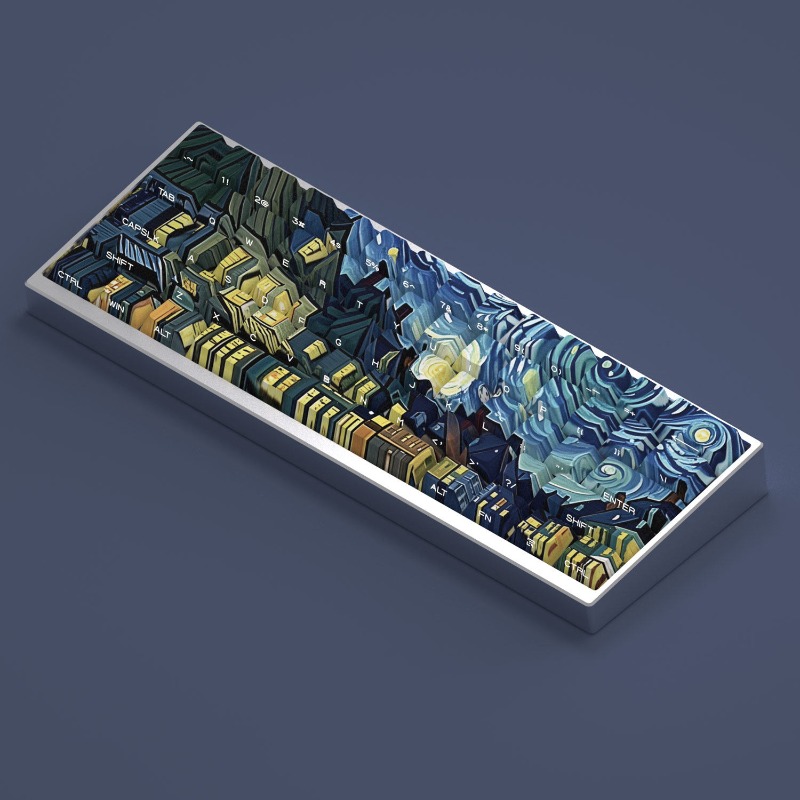 Van Gogh Starry Sky Theme Keyc - Gaming Accessories To Gift recensie en prijs