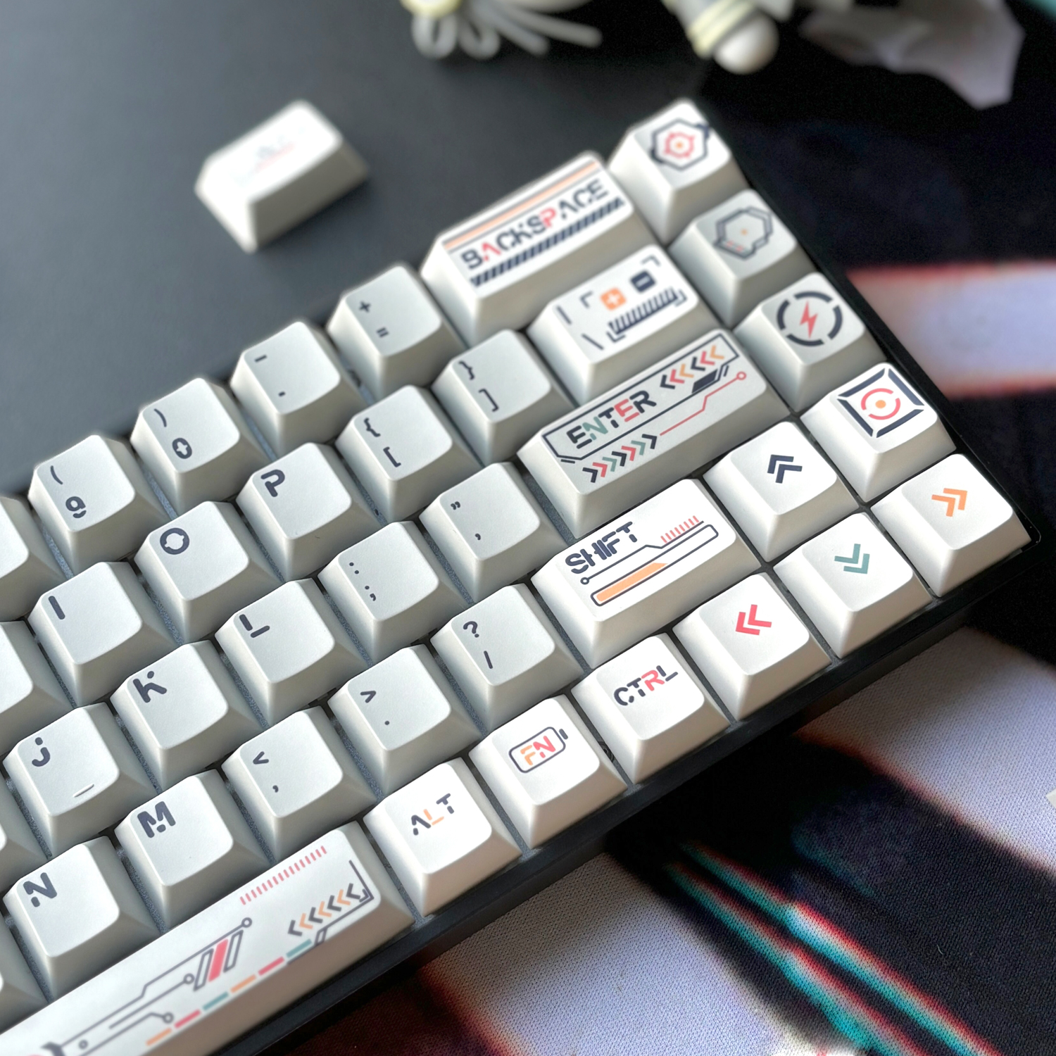 95 Keys Cherry Profile Graffit - Gaming Accessories Aesthetic recensie en prijs