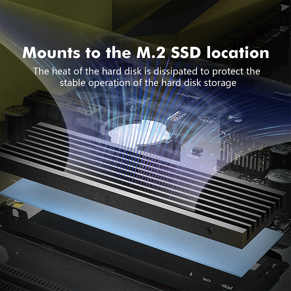 8mm Full Aluminum M.2 SSD Heat - M2 Heatsink Cooler recensie en prijs