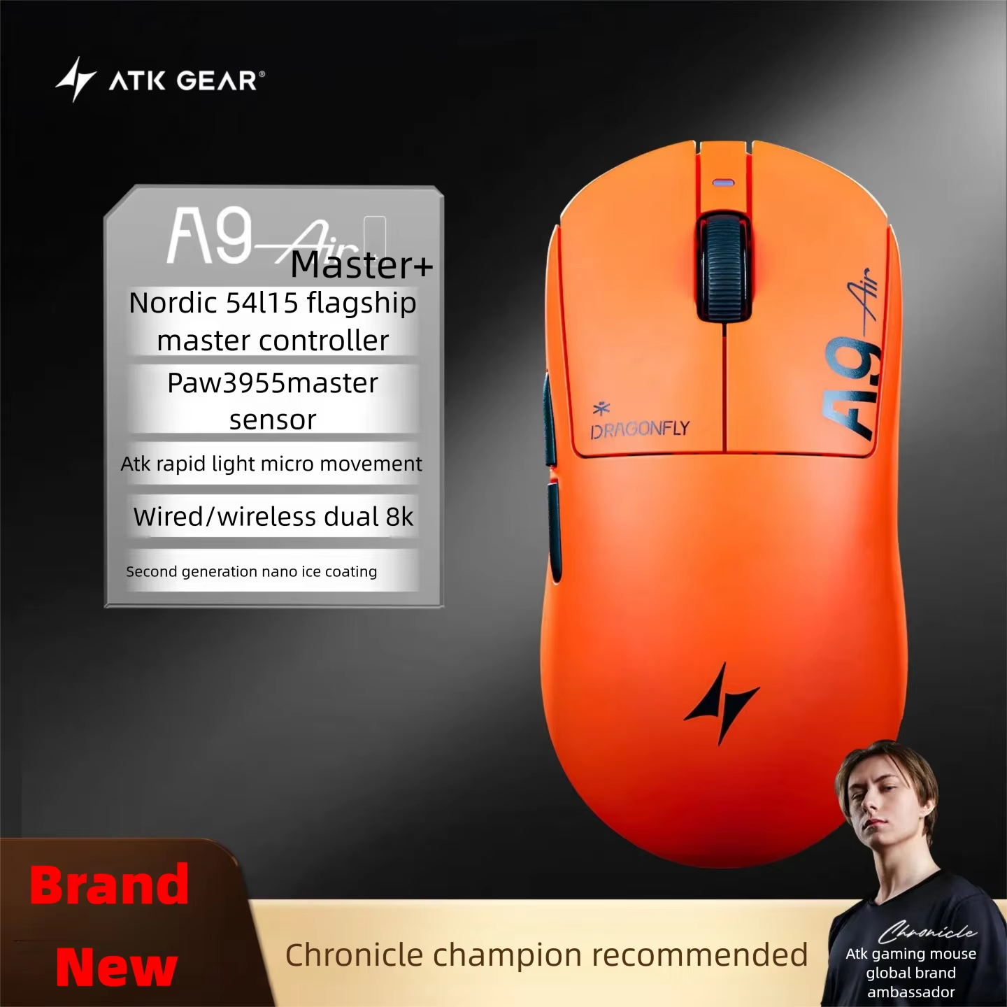 ATK A9 Air Ultimate Plus Gamin - Gaming Equipment Accessories recensie en prijs