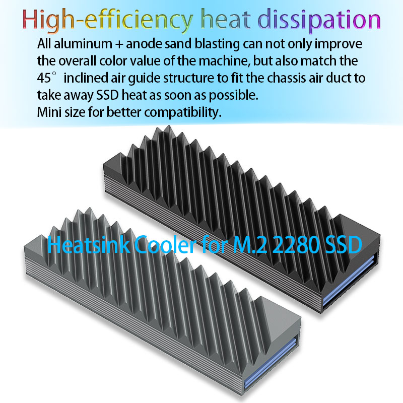 M.2 SSD NVMe Heat Sink M2 2280 - M2 Heatsink Cooler recensie en prijs