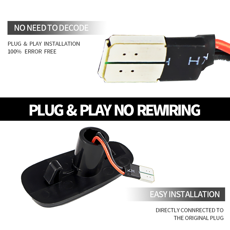 2PCS LED Dynamic Side Marker L - Gaming Equipment Accessories recensie en prijs