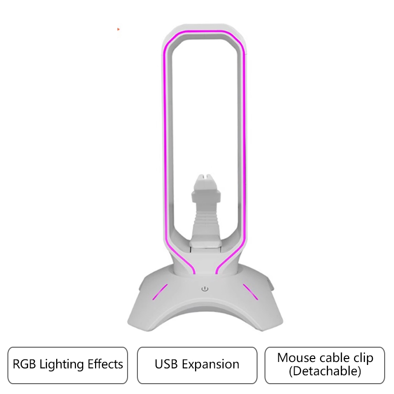 RGB Gaming Headphone Stand wit - Headset Stand Rgb recensie en prijs