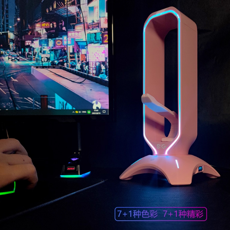 RGB Gaming Headphone Stand wit - Headset Stand Rgb recensie en prijs