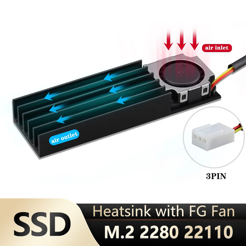 Gdstime M.2 2280 22110 Solid S - M2 Heatsink Cooler recensie en prijs