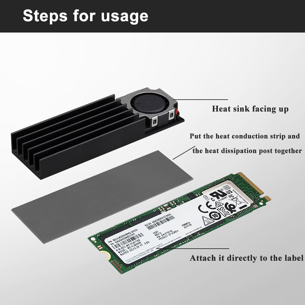 Gdstime M.2 2280 22110 Solid S - M2 Heatsink Cooler recensie en prijs