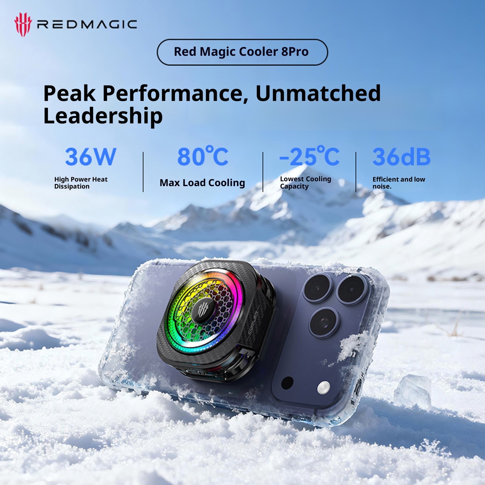 RedMagic 8Pro Magnetic Back Cl - Gaming Accessories To Gift recensie en prijs