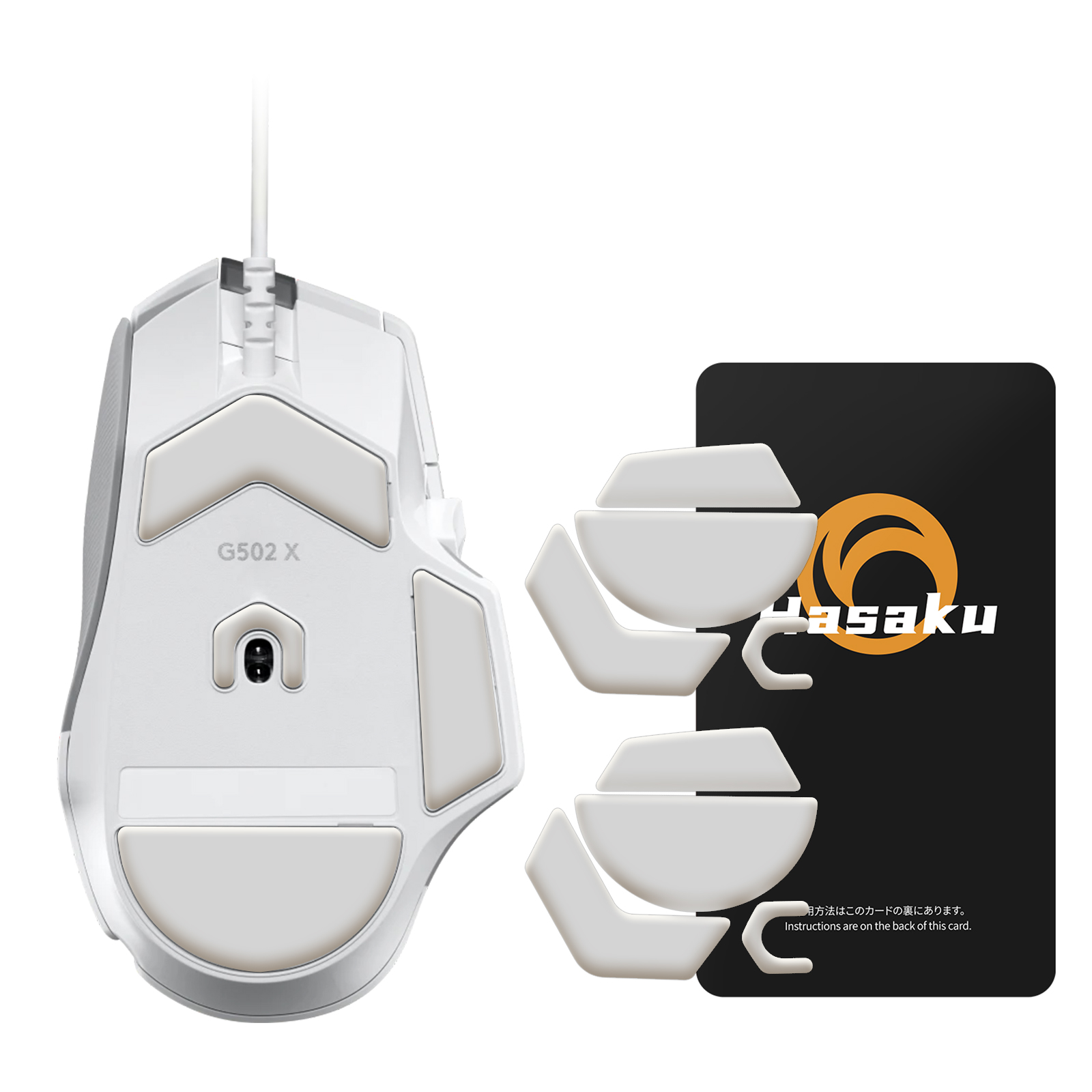 2 Sets HASAKU Rounded Curved E - Gaming Accessories Logitech recensie en prijs