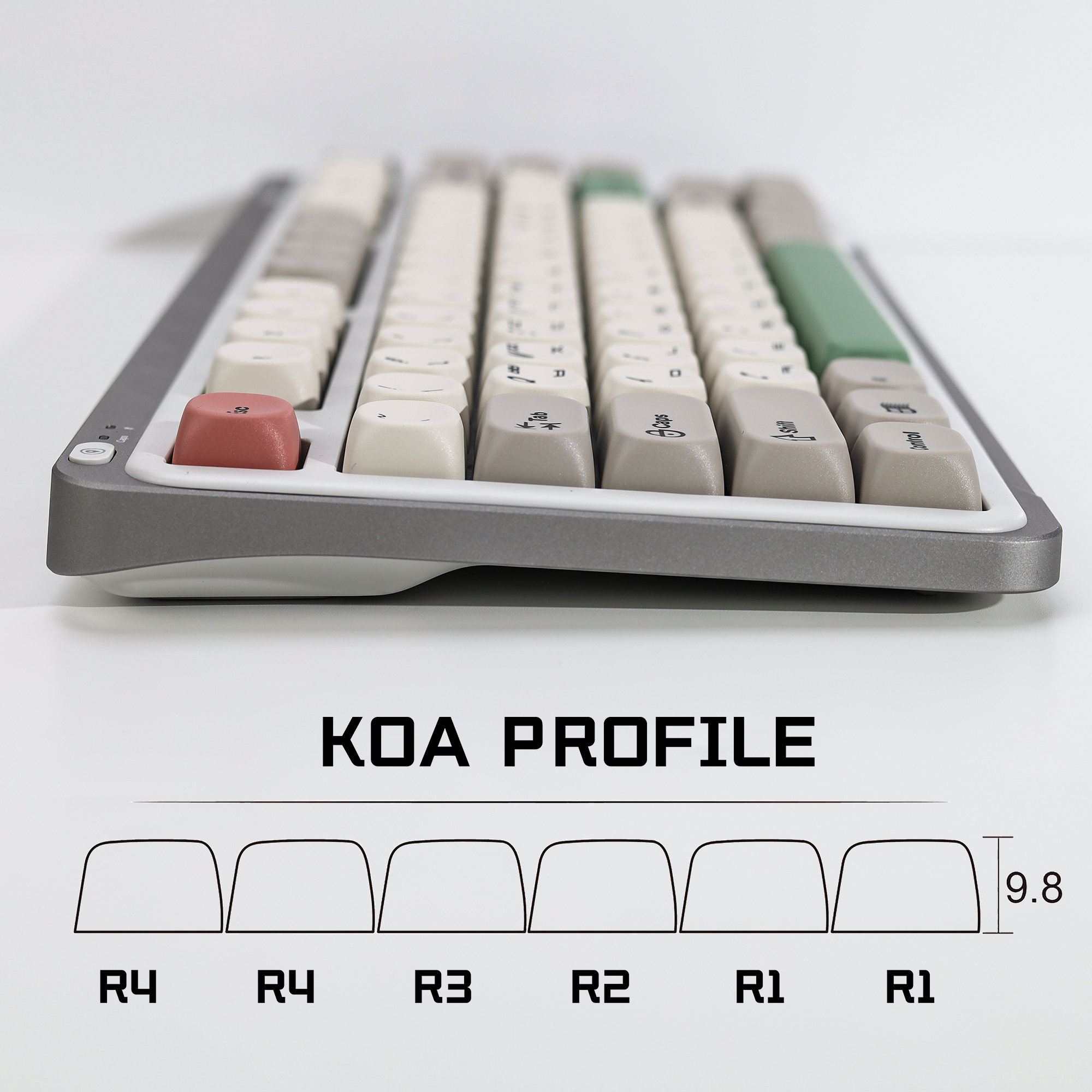 KBDiy Korean Keycaps GMK 9009  - Gaming Accessories Aesthetic recensie en prijs