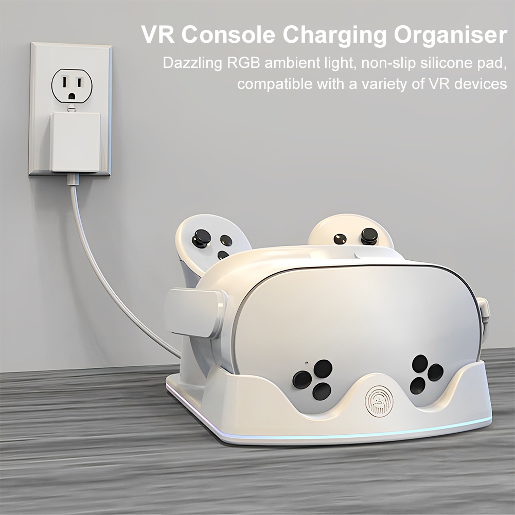 Charging Dock for Meta Quest 3 - Headset Stand Rgb recensie en prijs
