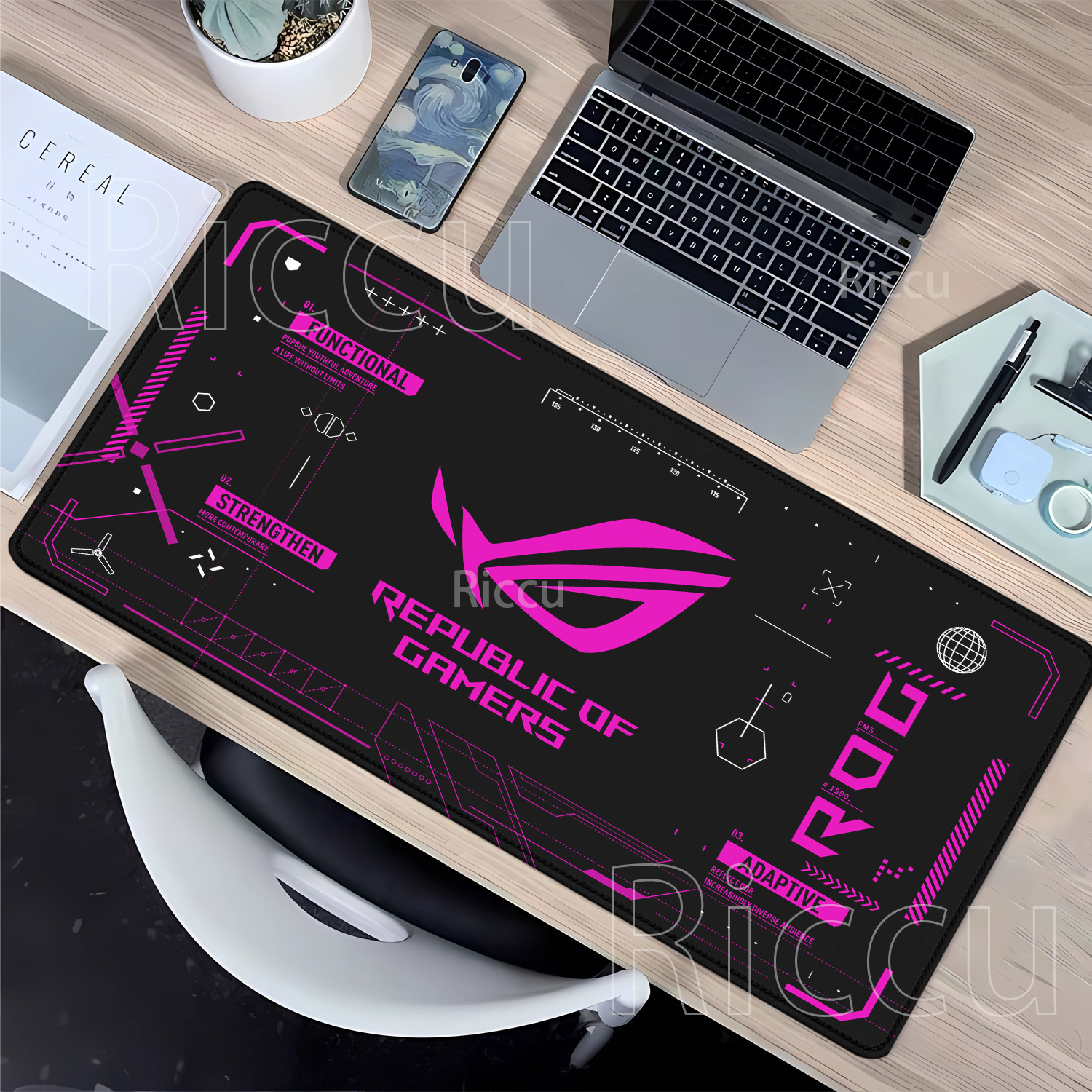 R-ROG Large Gaming Mouse Pad A - Gaming Accessories Asus recensie en prijs
