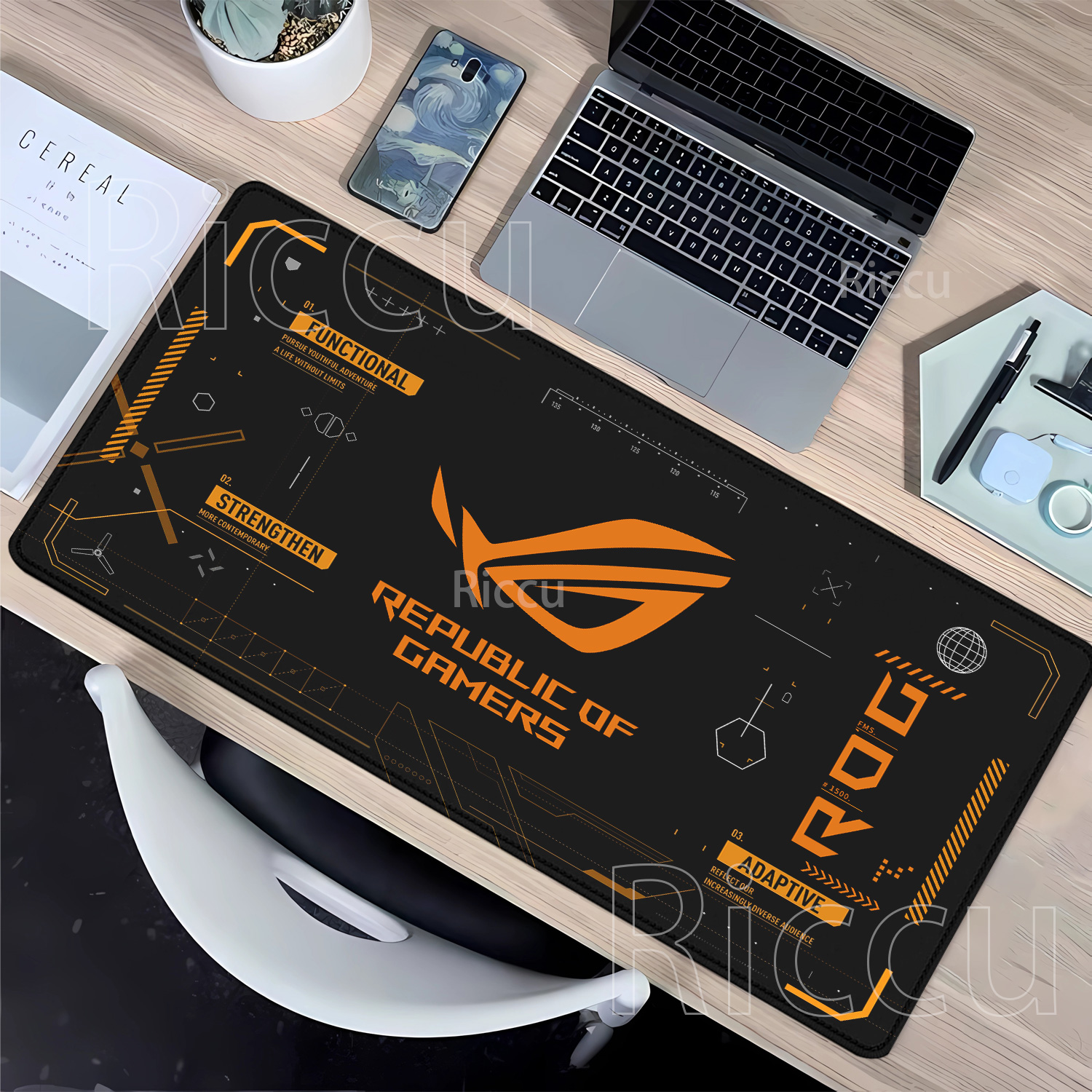 R-ROG Large Gaming Mouse Pad A - Gaming Accessories Asus recensie en prijs