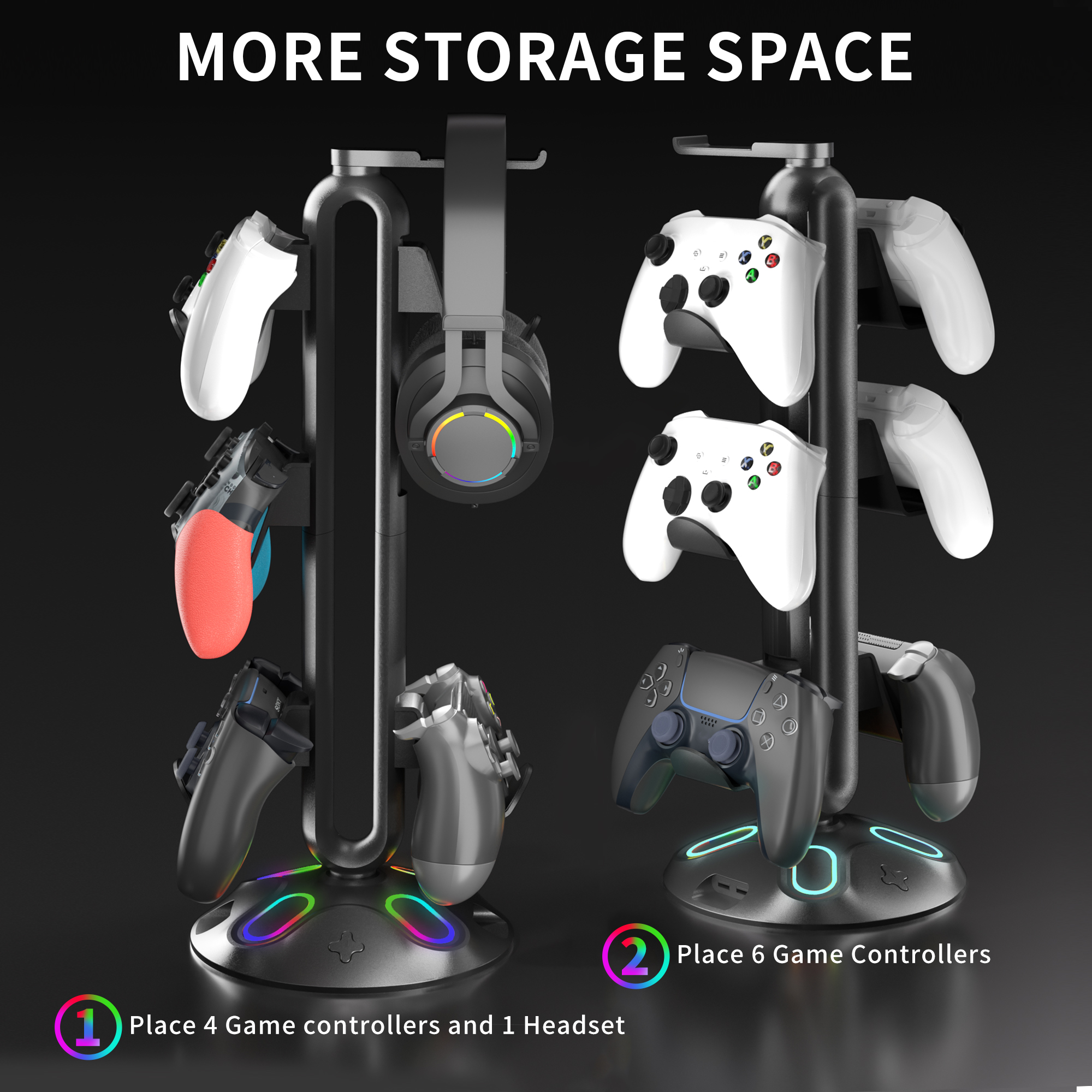Universal Game Accessories wit - Headset Stand Rgb recensie en prijs