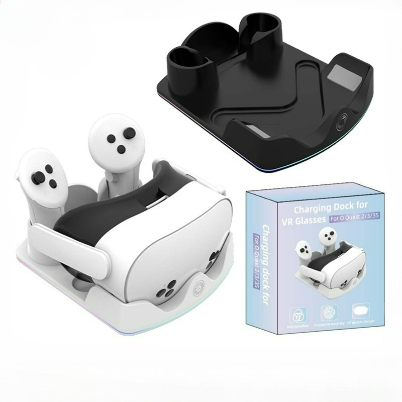 Charging Dock for Meta Quest 3 - Headset Stand Rgb recensie en prijs