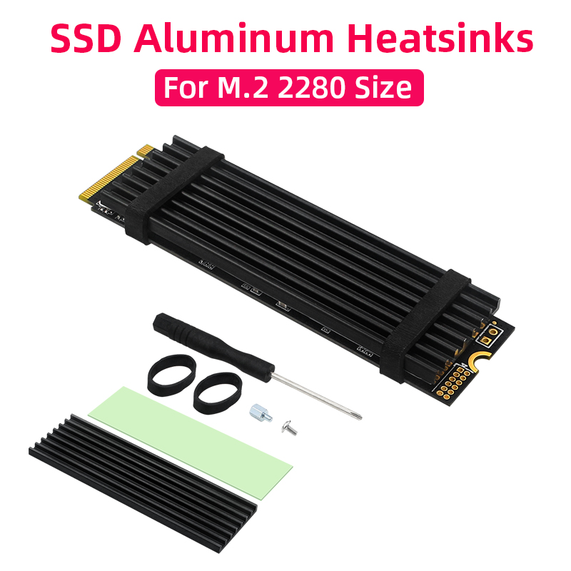 M.2 SSD Heatsink Aluminum Radi - M2 Heatsink Cooler recensie en prijs