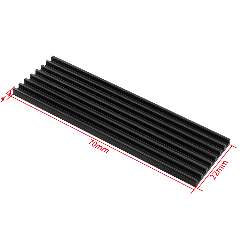M.2 SSD Heatsink Aluminum Radi - M2 Heatsink Cooler recensie en prijs