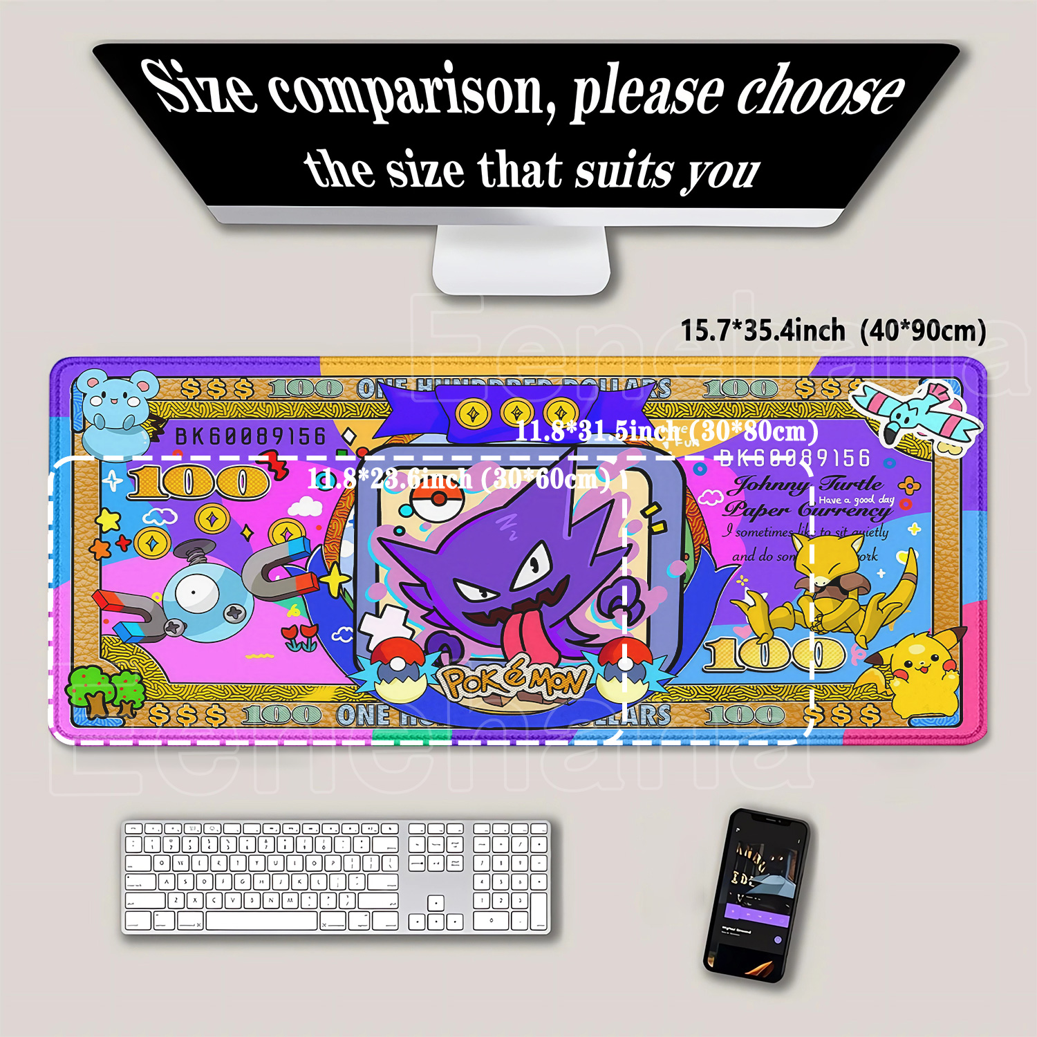 Pokemon banknotes Kawaii Anime - Gaming Accessories Setup recensie en prijs