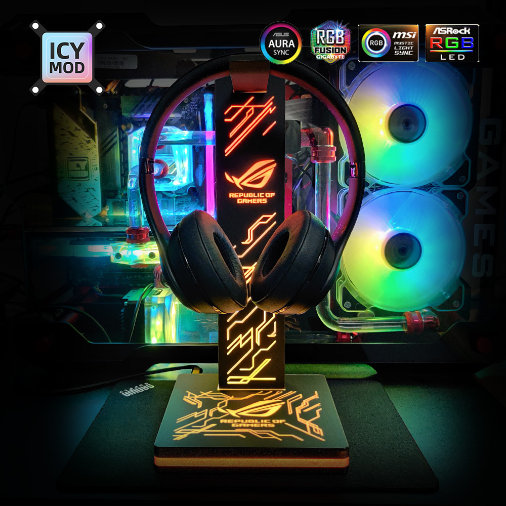 ARGB Headphone Holder PC Light - Headset Stand Rgb recensie en prijs
